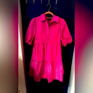 Lilly Pulitzer Pink and sassy dress. Versatility is high!